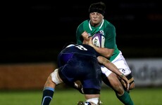 Ireland U20 side named for clash with Munster as they build up to Six Nations