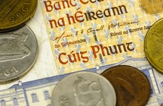 More than €800,000 worth of old Irish pounds redeemed in 2019