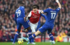 Arteta not surprised by 'willing' Ozil's energy