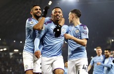 Jesus on the double as Man City bounce back against Everton