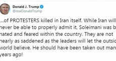 Donald Trump says Iranian general 'should have been taken out many years ago'