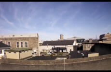 VIDEO: Drone 'spies' on Mountjoy, and the Facebook and Google offices