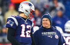 Beaten Patriots coach Belichick angered by Brady question