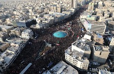 Mourners gather in 'million strong' crowd for funeral of Iranian general killed by US