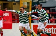 Twigg double helps Rovers edge past ten-man Shels