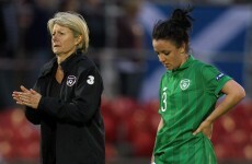 Irish women's team's qualification hopes ended following defeat