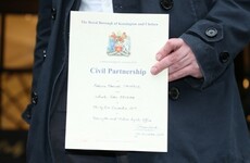 Ireland has no plans to follow the UK and introduce civil partnerships for opposite-sex couples