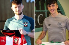 Ireland U19 internationals rewarded with new Southampton and Celtic deals