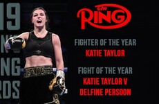Katie Taylor caps memorable 2019 with prestigious Ring Magazine Fighter of the Year award