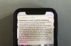 Canadians living near nuclear power station sent emergency incident message by mistake