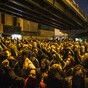 Iranian police fire tear gas at people protesting against downing of passenger jet
