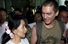 Aung San Suu Kyi reunited with son after a decade apart