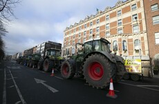 Road closures from 10am in Dublin city tomorrow as 400 tractors set to converge for farming protest