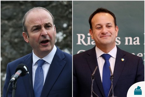 Micheál Martin will face off with Leo Varadkar in a live debate during the last days of campaigning.