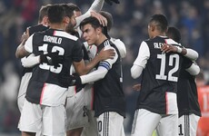 Ronaldo out with sinusitis, but Juventus still prevail
