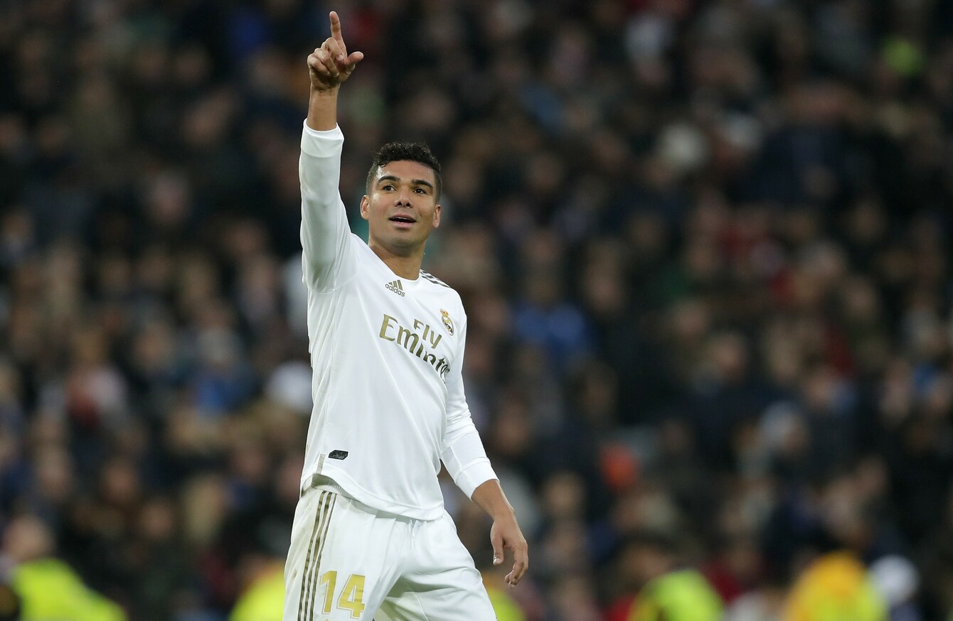 Casemiro Casemiro: 'Even