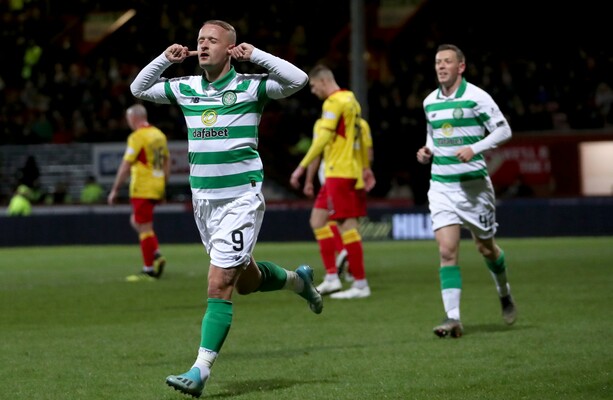 Griffiths on target as Celtic progress to last 16 of Scottish Cup