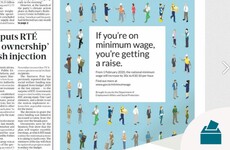 Fine Gael accused of 'buying the election' after government advert appears on front page of newspaper