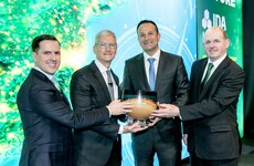Taoiseach presents Apple CEO Tim Cook with special award in Dublin