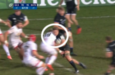 Ulster's Treadwell to face disciplinary hearing after tackle against Bath