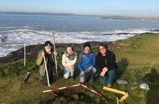 Another lost World War II ÉIRE sign has been discovered at Wexford’s Hook Head