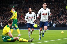 Spurs score first league goals of 2020 to end winless streak against Norwich