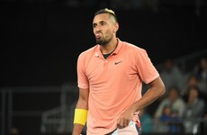Kyrgios apologises to team for being 'a bit of a d***head'