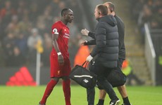 Liverpool suffer Sadio Mane blow in Wolves win