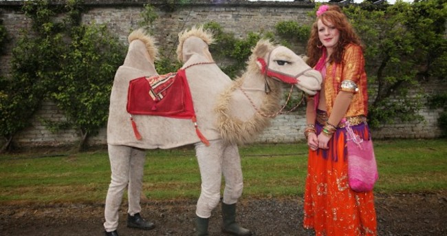 Brollies, pirates... and a camel: the Body and Soul festival in pics