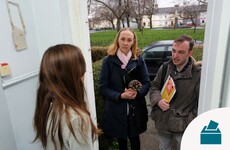 Extinction Rebellion activists canvass in Dublin ahead of General Election