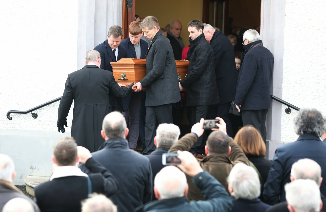 Tributes To Leader And Bridge Builder Seamus Mallon At Funeral