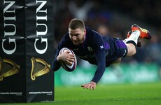 Finn Russell looks set for Scotland return – but not in time for the Ireland game