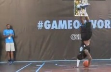VIDEO: And the winner for best cartwheel slam dunk goes to...