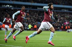 Injury-time winner sees Aston Vila edge past Leicester into Carabao Cup final