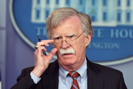 Former US National Security Adviser John Bolton.