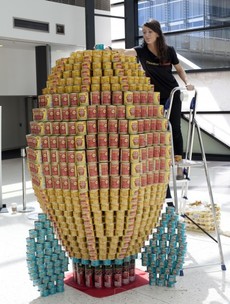 Impressive Sculpture Made Out of Tin Cans of the Day