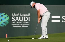 Graeme McDowell takes the lead ahead of final day of Saudi International