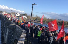 'Fear of being abandoned': Bord na Móna workers hold rally in Shannonbridge