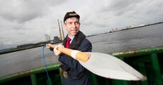 Lord Mayor of Dublin With A Big Scary Spear of the Day