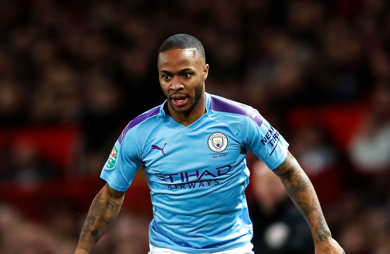 Man City suffer Raheem Sterling setback · The42