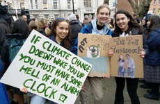 'We're the ones who will suffer': Secondary school students stage climate change protest