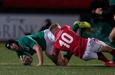 Barnstorming Stewart pushes Ireland to bonus point-win over Wales