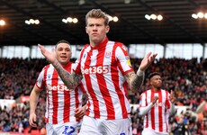 James McClean boosts Stoke's survival hopes with sixth goal of the season