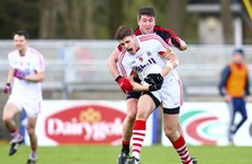 Cork finish with 13 men but stay top of Division 3 after success over Down