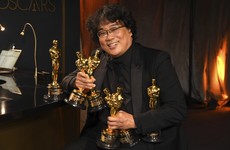 Parasite becomes first non-English language film to win best picture Oscar