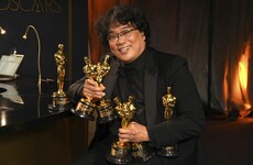 Parasite becomes first non-English language film to win best picture Oscar