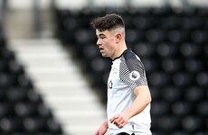 Ireland underage international on target as Derby beat Dortmund in Uefa Youth League