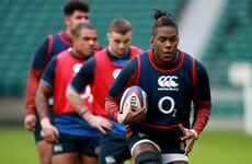 England train in front of 10,000 fans at Twickenham ahead of Ireland clash