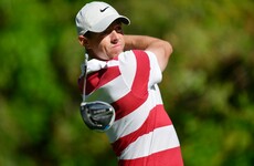 McIlroy fires six birdies to sit two shots off lead at halfway mark in California