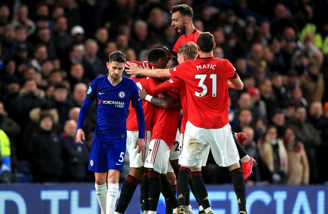 Man United Keep Champions League Hopes Alive With Crucial Chelsea Victory